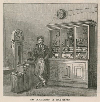 Das zentrale Postamt-Telegraphen-Etablissement: Der Chroniopher oder Zeitsender von English School