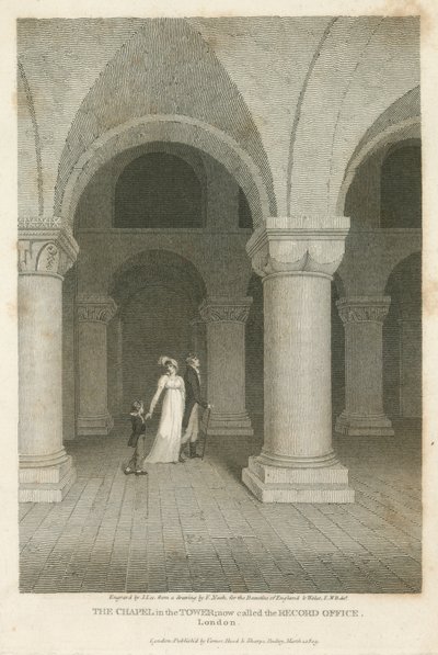 Die Kapelle des Towers, jetzt das Archivbüro von English School
