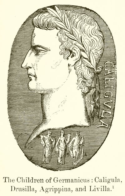 Die Kinder des Germanicus: Caligula, Drusilla, Agrippina und Livilla von English School