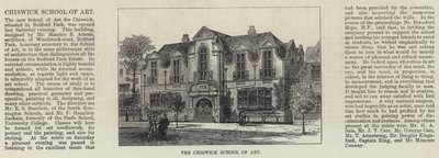 Die Chiswick School of Art von English School