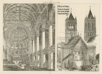 Die Kirche St. Mary in Woolwich von English School
