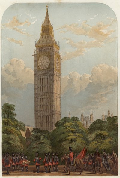 Der Uhrturm von English School