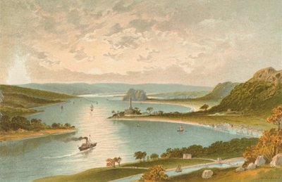 Der Clyde von Dalnotter Hill von English School