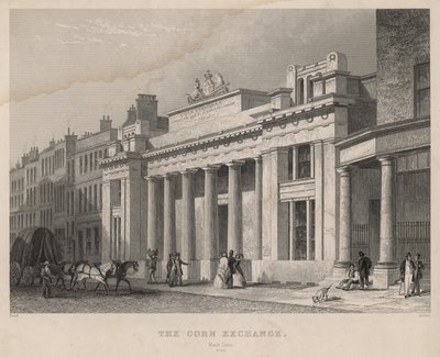 Die Kornbörse, Mark Lane, London von English School