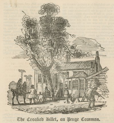 The Crooked Billet auf Penge Common, London von English School