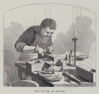 Der Cutter oder Snyder (Gravur) von English School