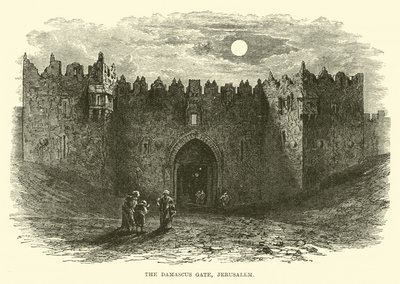 Das Damaskustor, Jerusalem von English School