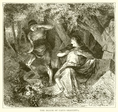 Der Tod von Caius Gracchus von English School