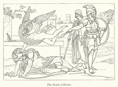 Der Tod des Hektor von English School