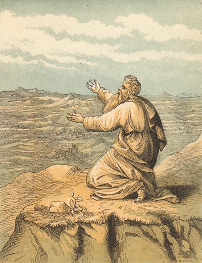 Der Tod des Moses von English School