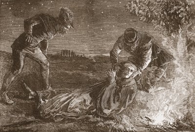 Der Tod von Zwingle, Illustration aus 