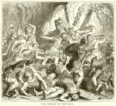 Die Niederlage der Fabier von English School