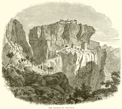 Die Engpässe von Corunna von English School
