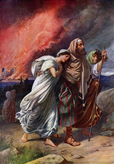 Die Zerstörung von Sodom von English School