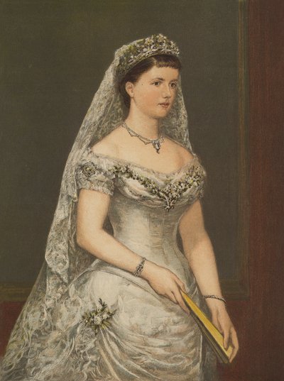 Die Herzogin von Albany (Chromolithografie) von English School
