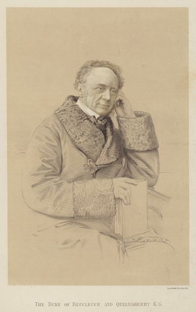 Der Herzog von Buccleuch und Queensberry, KG (Lithographie) von English School