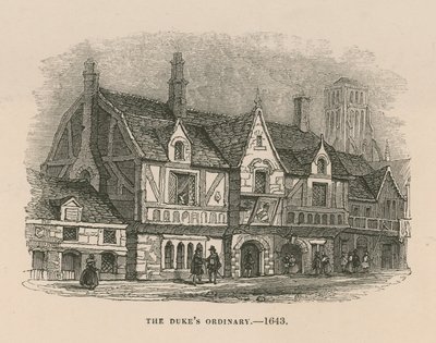 The Dukes Ordinary, 1643 von English School