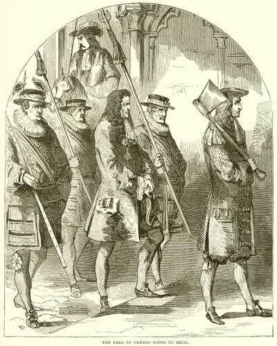 Der Earl of Oxford geht vor Gericht von English School