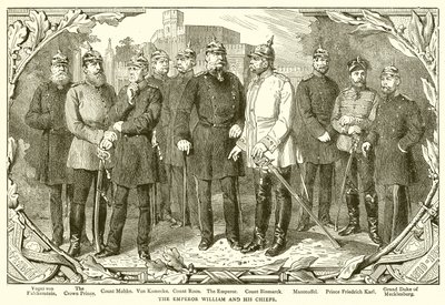 Der Kaiser Wilhelm und seine Führer von English School