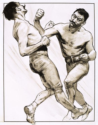 Das Ende einer Ära, König der Bare-Knuckle-Boxer, 1973 von English School