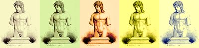 Eros des Vatikans, Illustration aus Geschichte Roms von Victor Duruy, veröffentlicht 1884 von English School