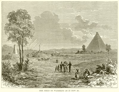 Das Feld von Waterloo, wie es jetzt ist von English School