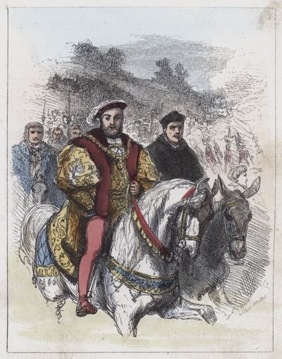 Das Feld des Goldenen Tuchs von English School