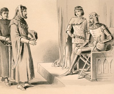 Die Flamen weigern sich, Prinz Edward als ihren zukünftigen Herrscher anzuerkennen von English School