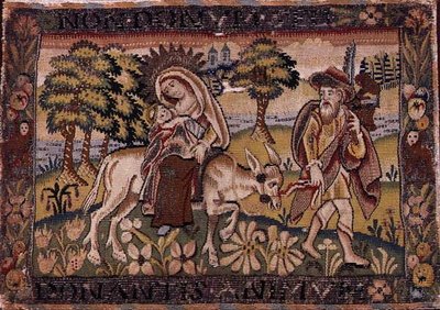 Die Flucht nach Ägypten, frühes 17. Jahrhundert von English School