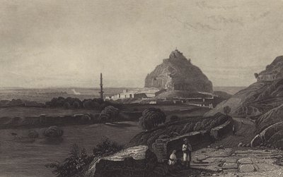Die Festung von Daulatabad im Dekkan von English School
