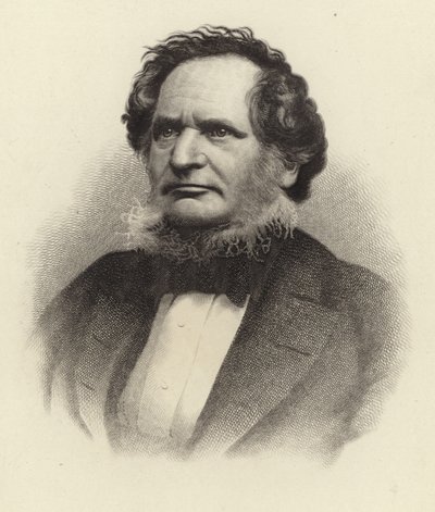 Der vierzehnte Earl of Derby, Edward Smith-Stanley von English School
