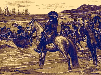 Der französische Rückzug von Torbay von English School
