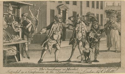Der Franzose auf dem Markt von English School
