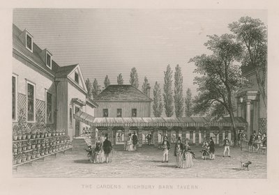 Die Gärten des Highbury Barn Tavern von English School