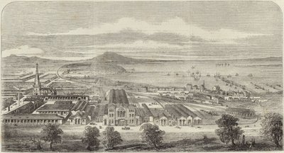 Die Geelong- und Melbourne-Eisenbahn von English School