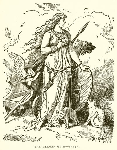 Der deutsche Mythos--Freya von English School