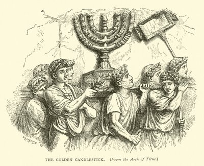 Der goldene Leuchter von English School