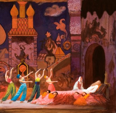 Der goldene Hahn von Rimsky Korsakov von English School