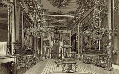 Der Große Empfangsraum, Windsor Castle von English School