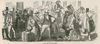 Der große Kutschstreik: Jeder sein eigener Träger von English School