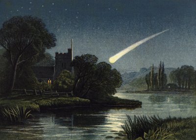 Der große Meteor vom 7. Oktober 1868 von English School