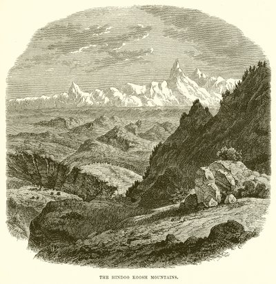 Die Hindukusch-Berge von English School