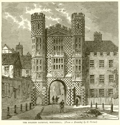 Das Holbein-Tor, Whitehall von English School
