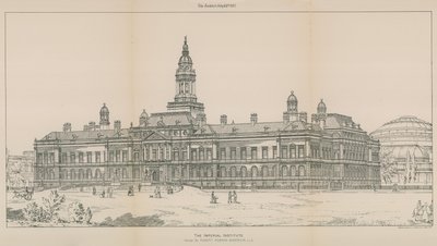 Das Imperial Institute: Entwurf von Robert Rowand Anderson von English School