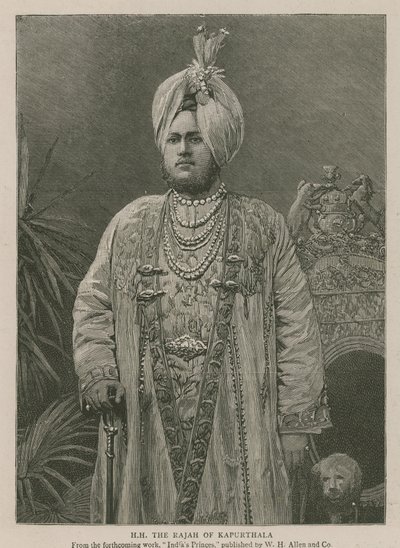 Das Imperial Institute: Seine Hoheit der Rajah von Kapurthala von English School