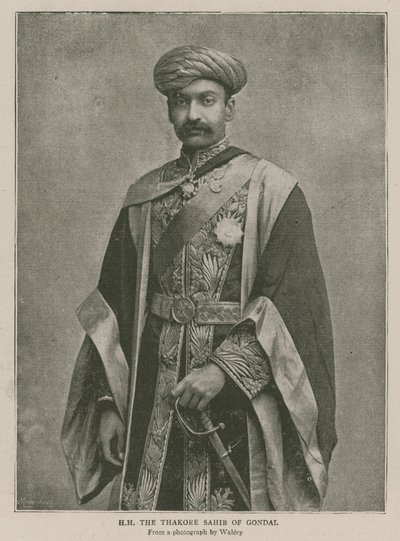 Das Imperial Institute: Seine Hoheit der Thakore Shahib von Gondal von English School