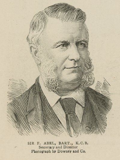 Das Imperial Institute: Sir F Abel, Sekretär und Direktor von English School