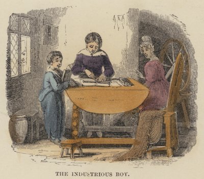Der fleißige Junge von English School