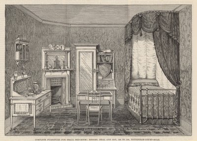 Die Internationale Gesundheitsausstellung: Komplettmöbel für kleines Schlafzimmer von English School