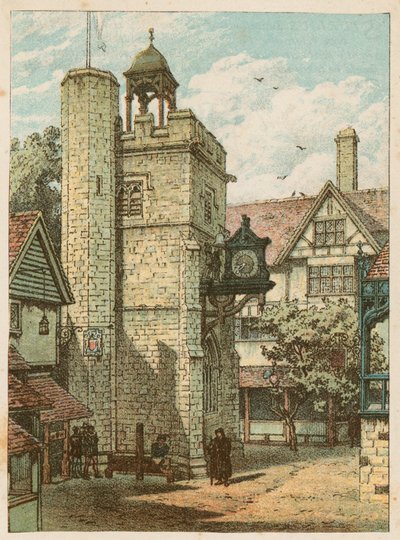 Die Internationale Gesundheitsausstellung in South Kensington, 1884: All-Hallows, Staining, London von English School